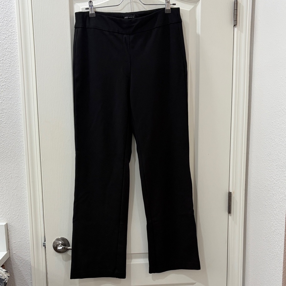 Jones New York Black Straight-Leg Dress Pants sz L